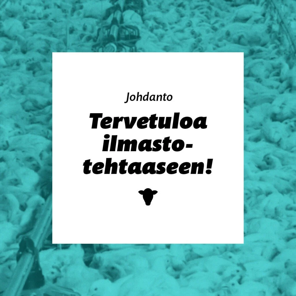 Eläinoikeusraportti 2023 – Johdanto: Tervetuloa ilmastotehtaaseen!